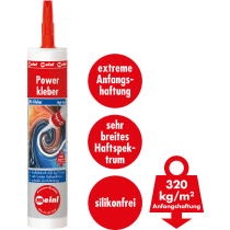 Powerkleber 290 ml weiß