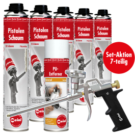 Pistolenschaum 7 x 750 ml Set kaufen