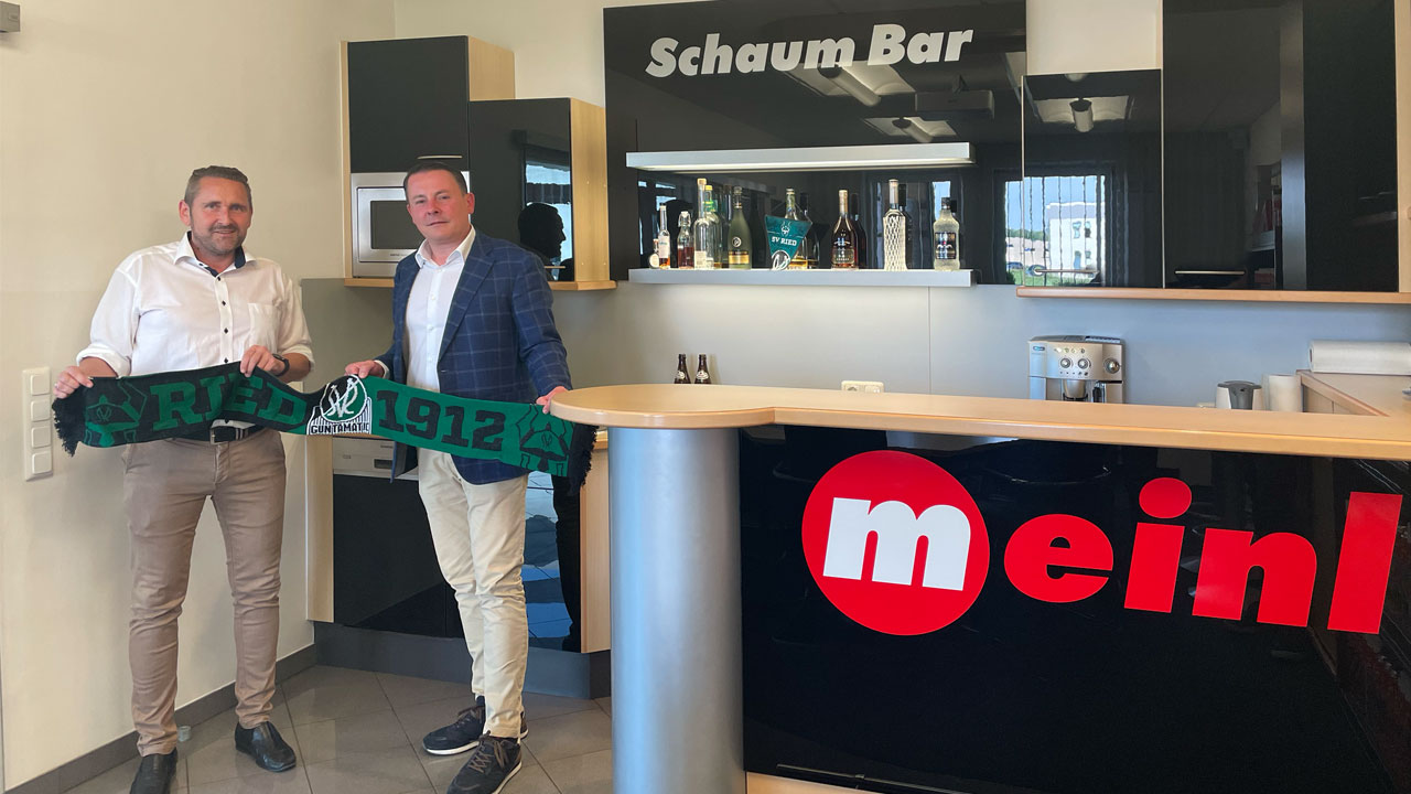 Meinl bleibt Sponsor der SV-Ried